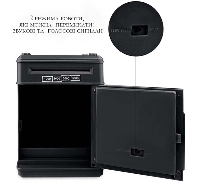 Сейф копилка (белый)