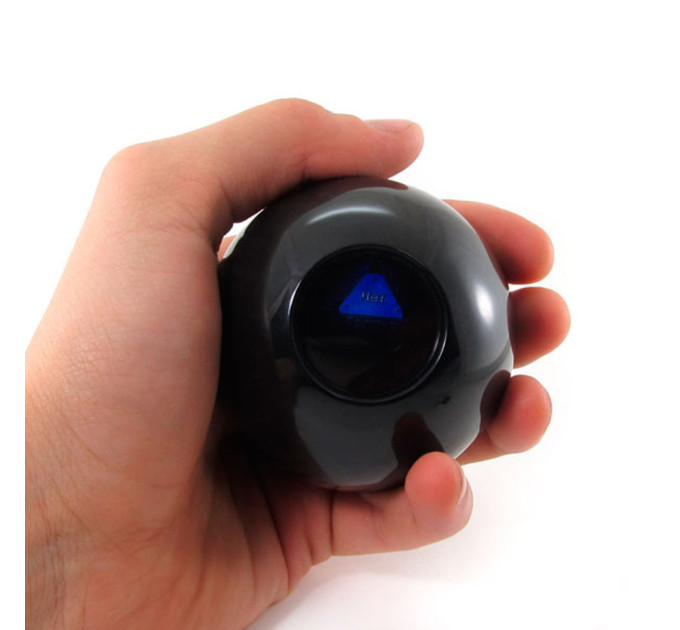 Шар Предсказатель (7см) черный