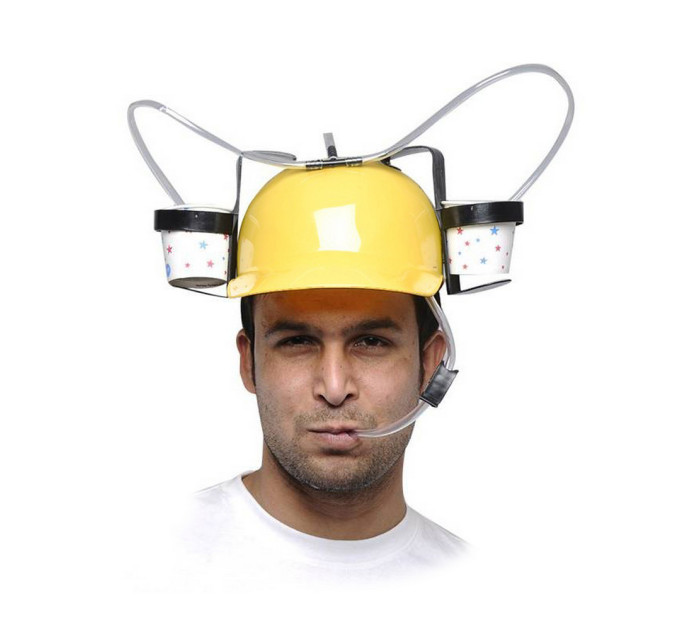 Шлем для пива (желтый)