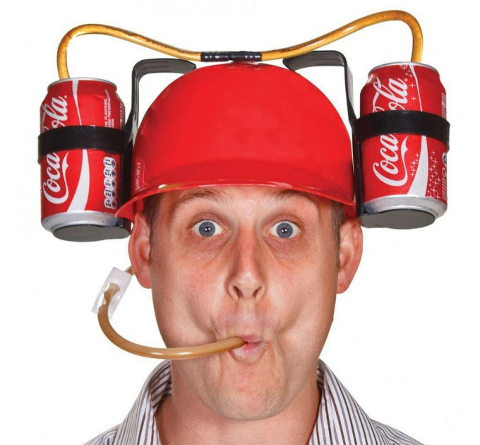 Шолом для пива (червоний)