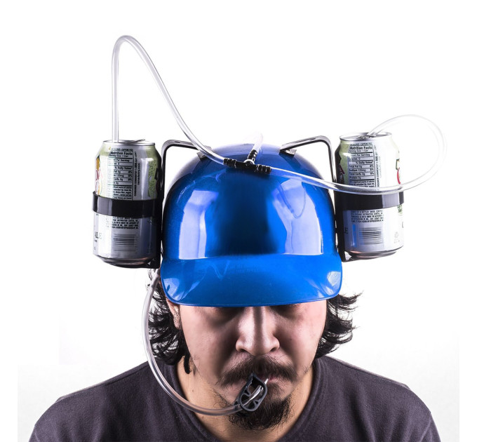 Шолом для пива (синій)