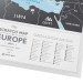 Скретч карта Европа EUROPA