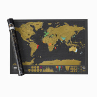 Скретч карта ЗОЛОТОЙ МИР Скретч карта ЗОЛОТОЙ МИР