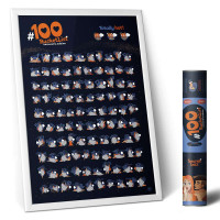 Скретч постер 100 BucketList KAMASUTRA edition Скретч постер 100 BucketList KAMASUTRA edition