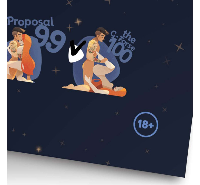 Скретч постер 100