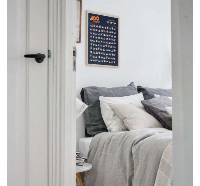 Скретч постер 100