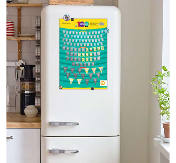 Скретч постер 100 СПРАВ LIFE edition