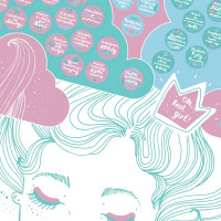 Скретч постер 100 ДЕЛ TrueGirl Edition Скретч постер 100 ДЕЛ TrueGirl Edition