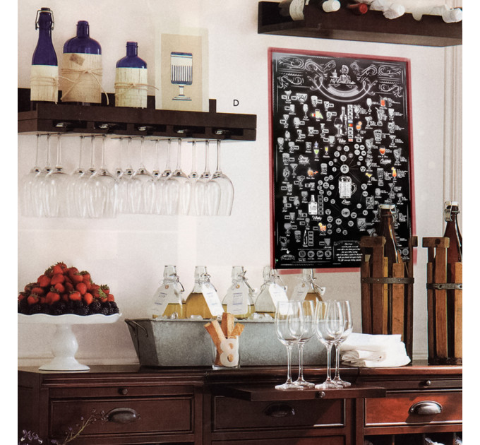 Скретч постер My Drink Poster