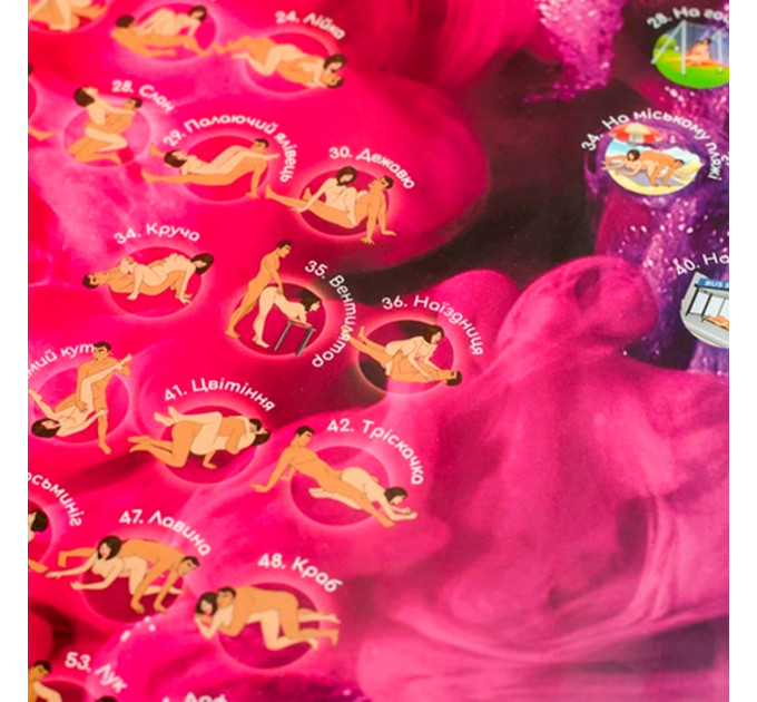 Скретч постер Sex Edition (укр.)