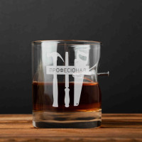 Стакан с гвоздем "Професіонал" в тубусе из шпона Стакан с гвоздем "Професіонал" в тубусе из шпона