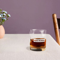 Стакан с пулей "Я програміст мені можна" в тубусе из шпона