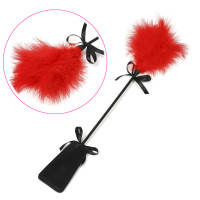 Стек Бдсм с пушком красный (только для сексшоп) Стек Бдсм с пушком красный (только для сексшоп)