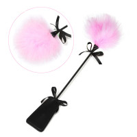 Стек Бдсм с пушком розовый (только для сексшоп) Стек Бдсм с пушком розовый (только для сексшоп)