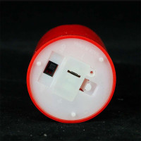 Свеча LED светящаяся 5,5х4см (красная)