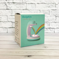 Светильник Дельфин РАДУГА (голубой)