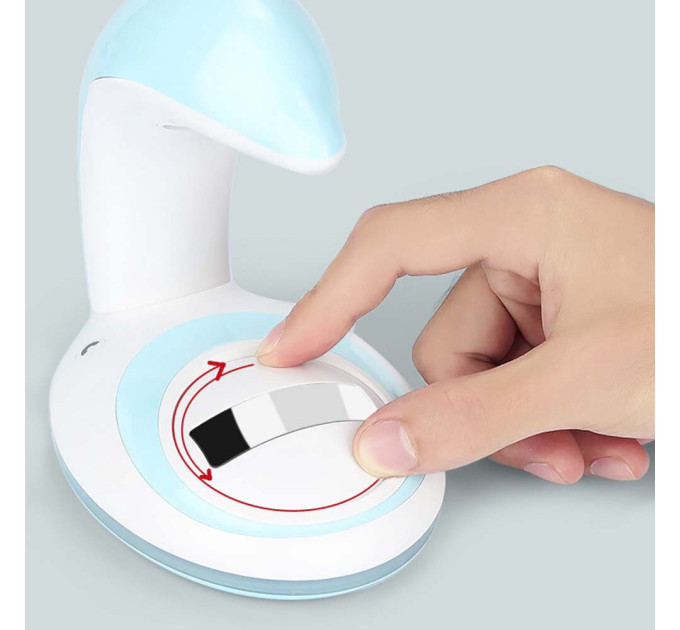 Светильник Дельфин РАДУГА (голубой)