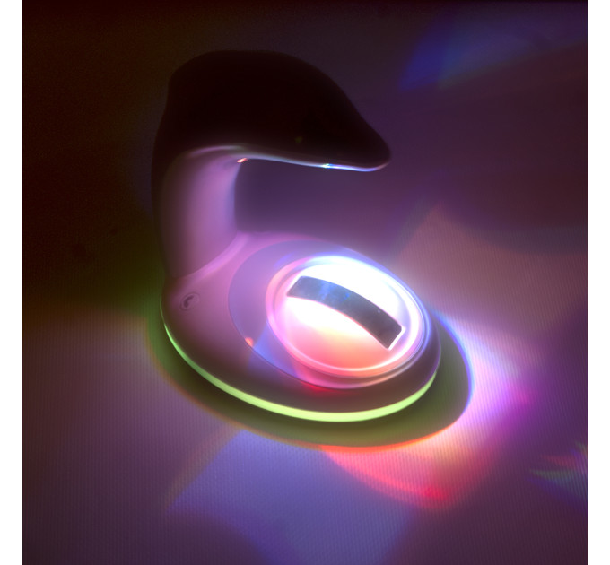 Світильник Дельфін РАДУГА (рожевий)