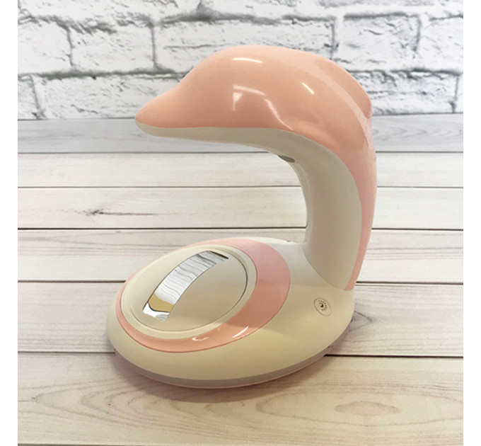 Світильник Дельфін РАДУГА (рожевий)