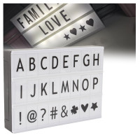 ЛАЙТБОКС 80 БУКВ LIGHTBOX А4, що світиться