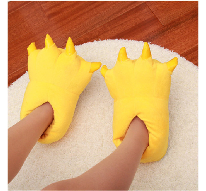Тапочки кигуруми (желтые) M