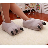 Тапочки кигуруми (серые) M