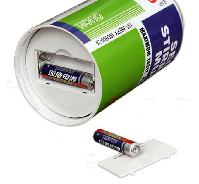 Термокружка с миксером Кассета Фотопленка капучинатор (оранжево-черная)