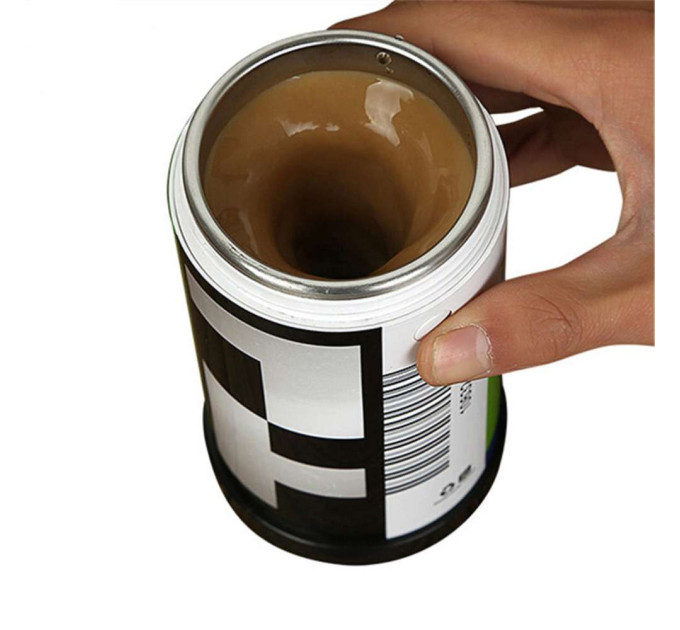 Термокружка с миксером Кассета Фотопленка капучинатор (оранжево-черная)