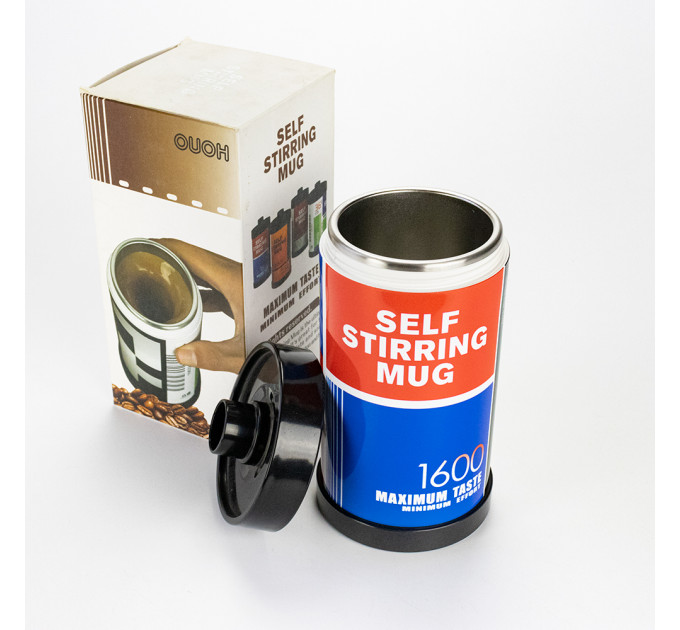 Термокружка с миксером Кассета Фотопленка капучинатор (сине-красная)