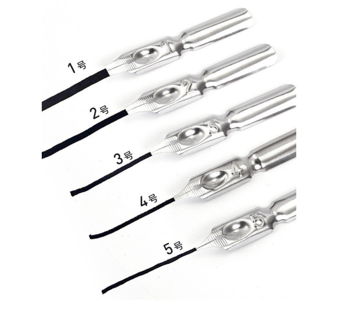 Винтажный подарочный набор для каллиграфии Ручка перьевая (белый)