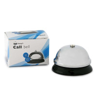 Звонок настольный 6х4 см (серебро)