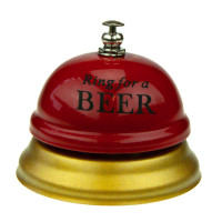 Звонок настольный BEER (красный)