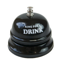 Звонок настольный DRINK (черный)