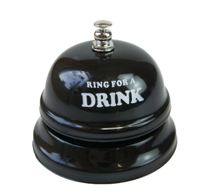 Звонок настольный DRINK (черный)