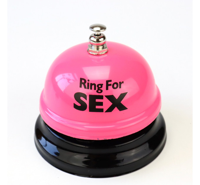 Звонок настольный SEX (розовый)